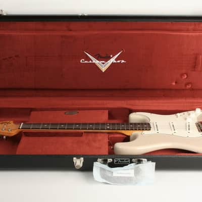 Fender Custom Shop 1969 Stratocaster Journeyman Relic Rosewood Fingerboard Faded Vintage Blonde CZ585783 image 11