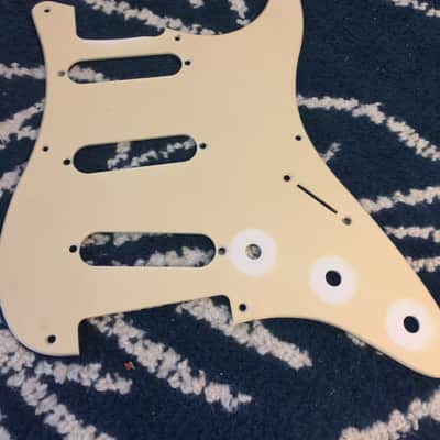 Squier Stratocaster Body Naturaly Aged / Reliced 1996 Olympic White w/Parts image 8