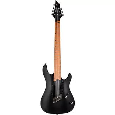 Cort KX307MSOP KX Series Multi-Scale 7 String Electric Guitar Open Pore Black image 8