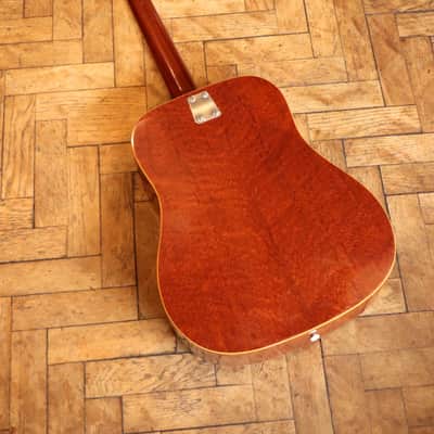 (Players Guitar - Few Lacquer Cracks) Vintage Eko Ranger XII c.1970 image 19