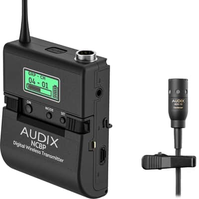 Audix Novacore NCBPADX10 Wireless Bodypack Transmitter with Lav Mic image 2