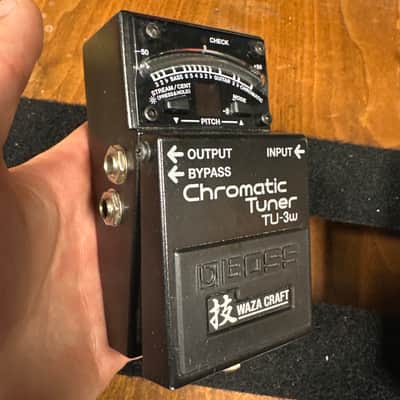 Boss TU-3W Chromatic Tuner Waza Craft 2016 - Present - Black image 2