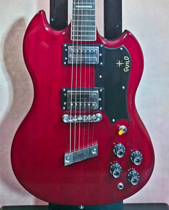 Guild Newark St. Collection S-100 Polara 2013 - 2021 - Cherry Red