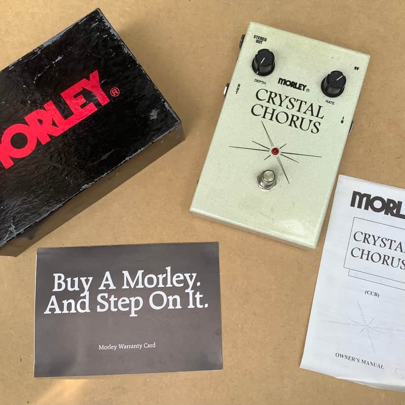 1990s Morley Crystal Chorus White