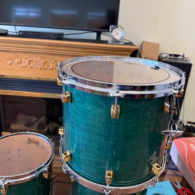 Yamaha Maple Custom mid 90’s - Green image 5