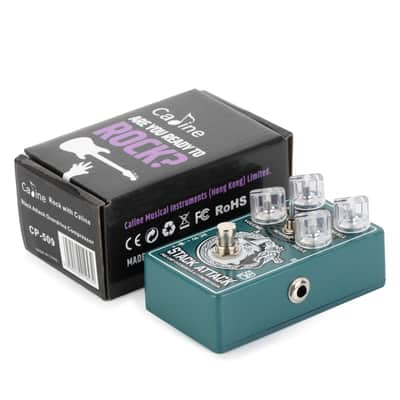 Caline CP-509 Stack Attack Preamp Overdrive & Compressor Pedal True Bypass (Price includes the import duty for US buyer) image 6