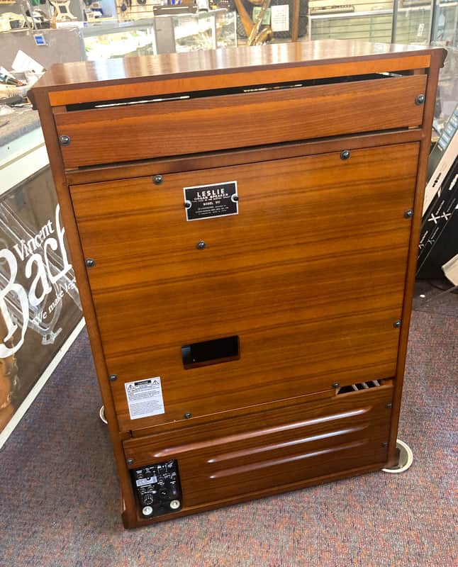Leslie 991 Speaker-Iconic Walnut Cabinet-New Model w/Factory Warranty! image 1