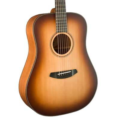 Breedlove Roots Dreadnought RTD-SMEDe Acoustic-Electric Guitar - Edgeburst w/ Case image 2