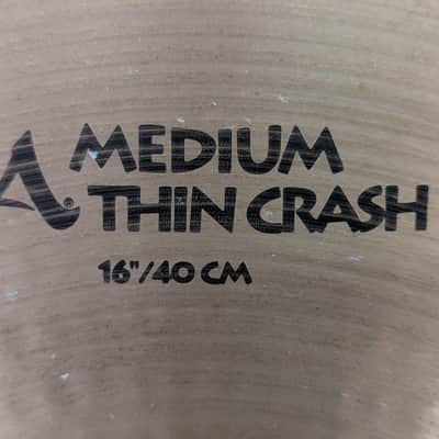 Zildjian 16" A Series Medium Thin Crash Cymbal 1982 - 2012 - Traditional image 4