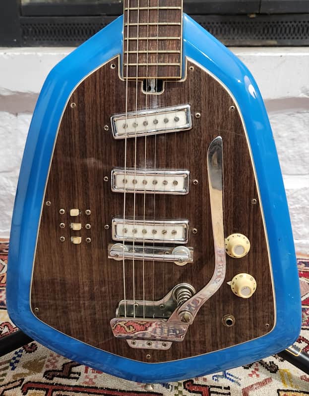 RARE! Teisco Del Rey EV3T Crying Phantom Caveman 1968 Japan - Good