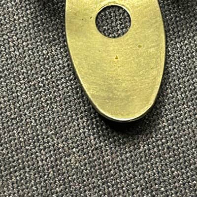Set of 6 Vintage Dunlop Pat. Pend. Metal Fingerpicks 1940s-50s - Nickel image 15