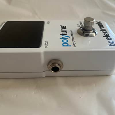 TC Electronic Polytune 3 Mini Polyphonic Tuning Pedal 2019 - Present - White image 3