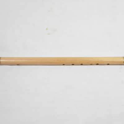 Handmade 6-Hole Wooden Transverse Flute in C – Apricot Wood, Renaissance-Style Folk Flute image 7