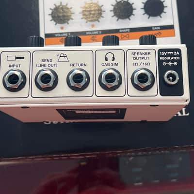 Orange Terror Stamp 20-Watt Hybrid Guitar Amp Pedal 2020 - Present - White image 2