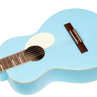 ORTEGA RGA-SKY Akustikgitarre Sky Blue + Bag image 4