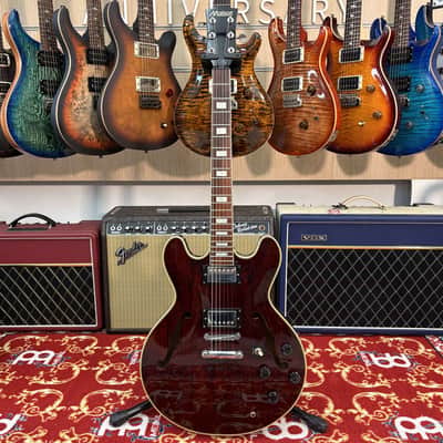 MAISON SA-610 Chitarra Semi-Acustica Transparent Cherry image 1