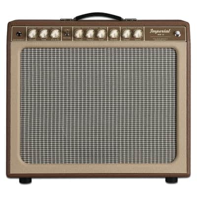 Tone King Imperial MKII 1x12 20 Watt Combo Amplifier Brown/Beige Tolex image 1