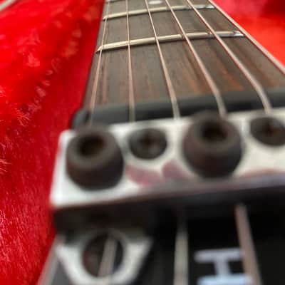 Washburn HM-5V Guitar.  1985 - Black Bloodburst. Extremely Rare Vintage Made in Japan image 5