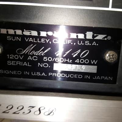 Marantz 4140 Quad Int Amplifier image 8