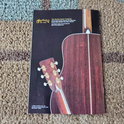 Vintage 1996 Martin Guitar Catalog! Rare, Original Case Candy, Paperwork! image 4