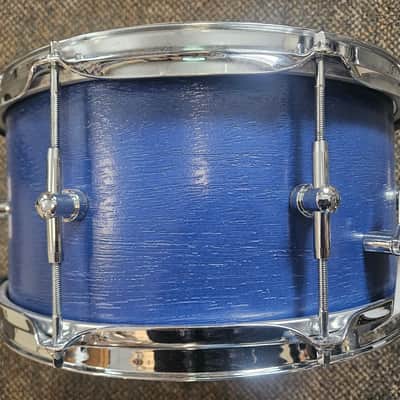 Reverie Drum Company 6x13 Maple Snare Drum Blue Lacquer image 8