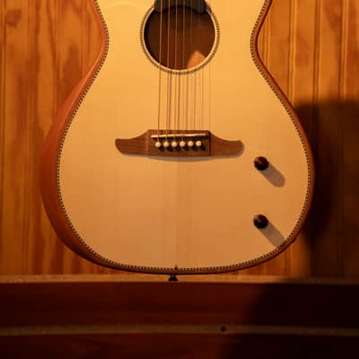 Fender Highway Series Parlor - Natural w/ Gig Bag image 2