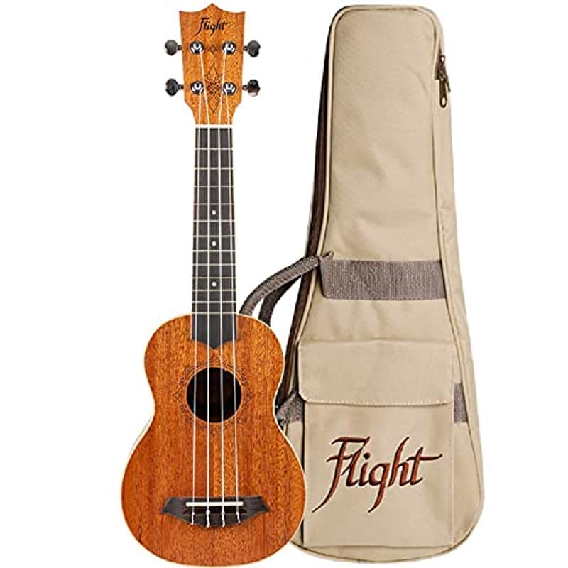 Flight, 4-String Ukulele, Mahogany, Soprano (DUS 321 MAH) image 1