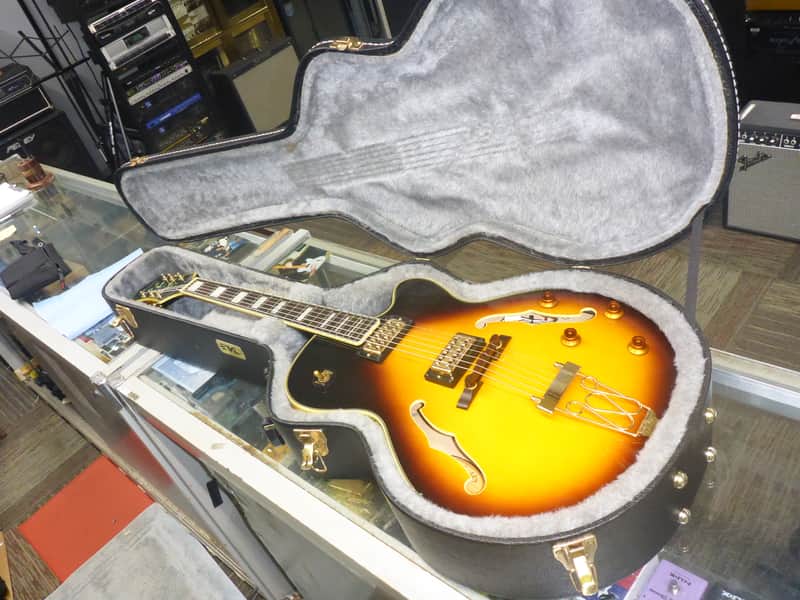 Epiphone Joe Pass Emperor II VS w/Case( Considered 2nd ) : Frets Leveled , Crowned & Dressed 2007 - Vintage Sunburst image 1
