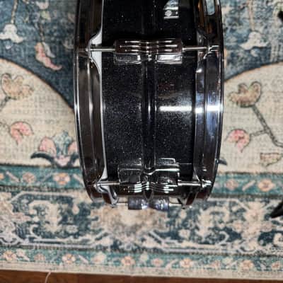 Ludwig Acrolite Black Galaxy "Blackrolite" Late 80s-Early 90s, Clean image 7