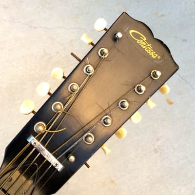 Rare Vintage Framus/Contessa/Hohner 1970 German Model HG-681 12 String Acoustic Dreadnaught image 3