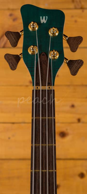 Warwick Custom Shop Streamer LX Petrol Green Transparent Satin