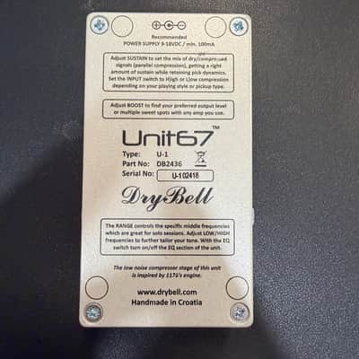 DryBell Unit67 Compressor/EQ/Boost image 2