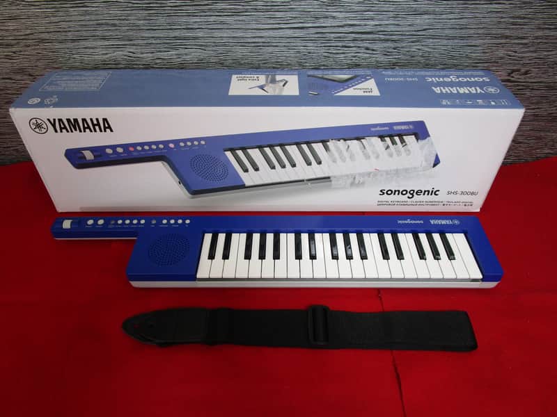 MINT! YAMAHA SHS-300BU SonoGenic Keytar TESTED w/Box Strap Expedited shipping image 1