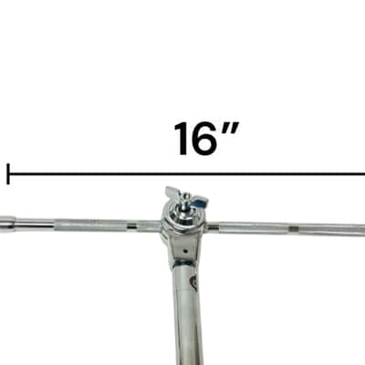 UNLOCK 18” 3-Zone Ride Crash Bell Ozone FX Cymbal w Arm for Roland Alesis Kit image 8