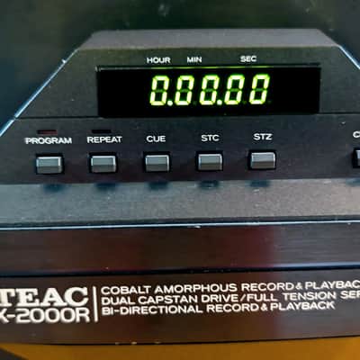 TEAC X-2000R 1/4", 4 track - [SUPERB!!] - Refurbished ($400!), with takeup reel, original NAB hubs, extra 10.5" reel image 9