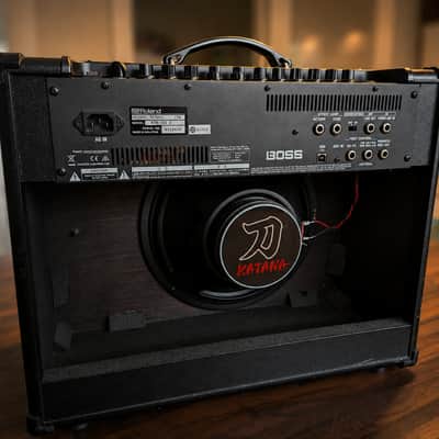 Boss KTN-100 Katana 100-Watt 1x12" Modeling Guitar Combo 2016 - 2019 - Black image 2