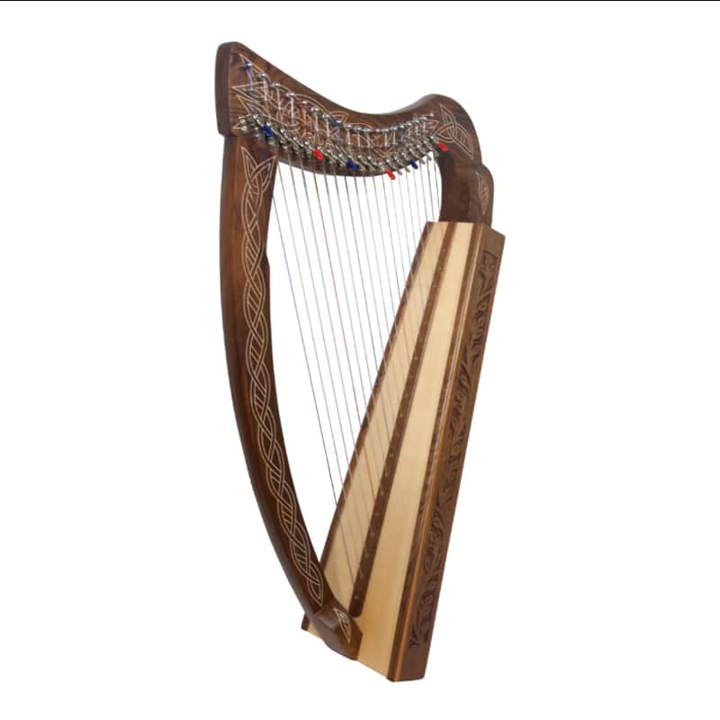 Roosebeck Parisian 22 String Harp Walnut Chelby Levers Lever Harp image 1