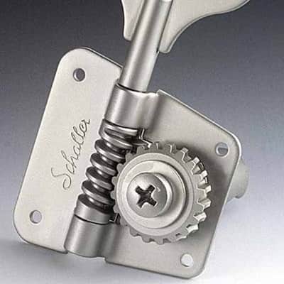 Schaller Original F-Series  BMF Nickel Bass Reversible Machine Heads image 3