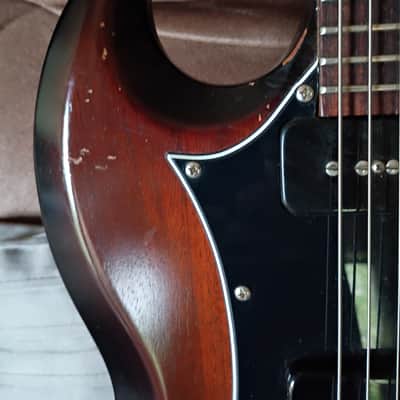 2013 GIBSON SG '50S TRIBUTE PROTOTYPE P90 SOAPBARS ONLY MADE 1YR OUT OF PRODUCTION Kickin SG Walnut brownburst image 10