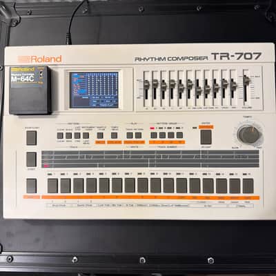Roland TR-707 with HKA V2 & Cymbals Upgrade & Colour LCD & Cartridge, 5 Star