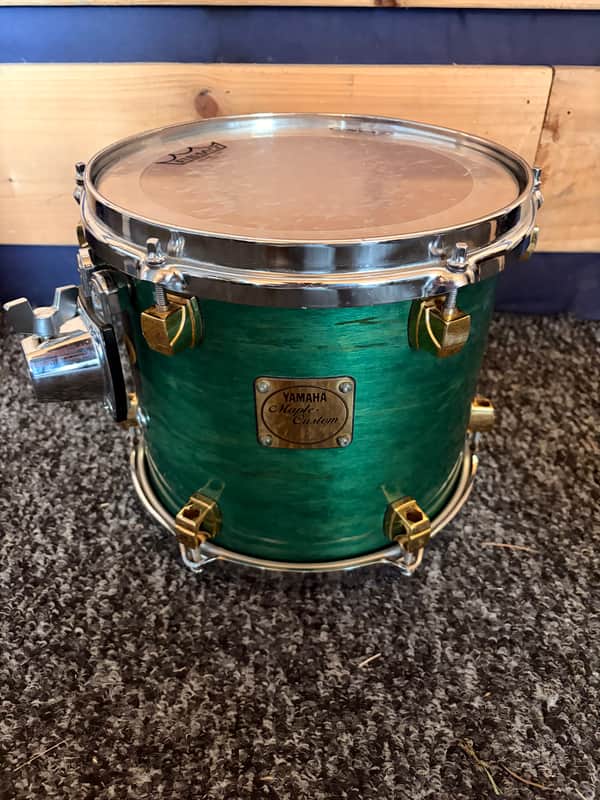 Yamaha Maple Custom 10x9 Emerald Green image 1