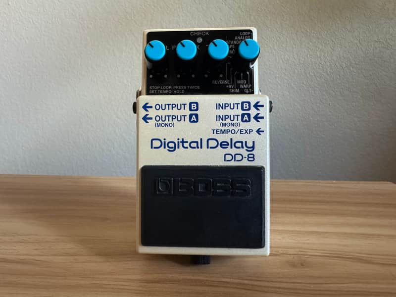 Boss DD-8 Digital Delay 2019 - Present - White