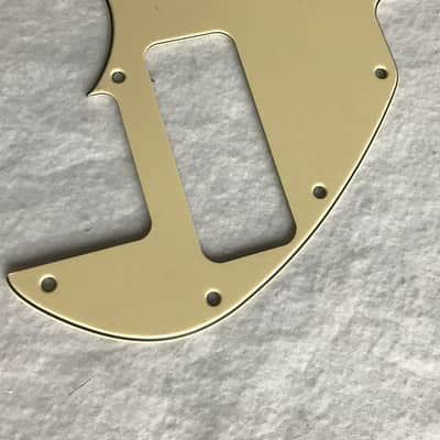For Fender US Telecaster Thinline/Tele 69 P90 Guitar Pickguard,3 Ply Vintage Yellow image 2
