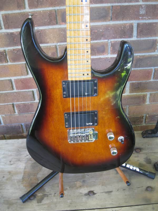 Vantage Six String Electric Guitar Made in Korea 1993 image 1