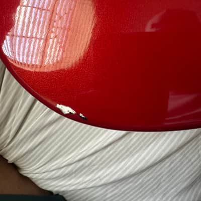 Fender American Standard Stratocaster Left-Handed with Rosewood Fretboard 1990 - 1993 - Frost Red image 12