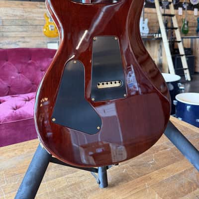 PRS Custom 24 Electric Guitar - Tiger Eye 10-Top w/Hardshell Case image 7