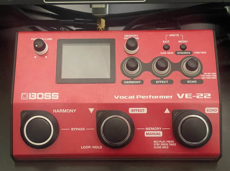 Immagine Boss VE-22 Vocal Performer 2024 - Present - Red - 1