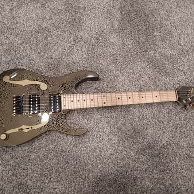 Ibanez PGMM31 Mikro 2022 - Gold and Black Crackle PGM RG JEM image 1
