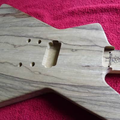 Warmoth Nomad Black Korina Body image 2