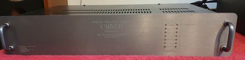 CARVER M-1.5t 2 CHANNEL MAGNETIC FIELD POWER AMPLIFIER Very nice condition